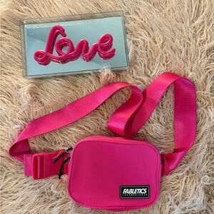 Fabletics Pink Crossbody Bag